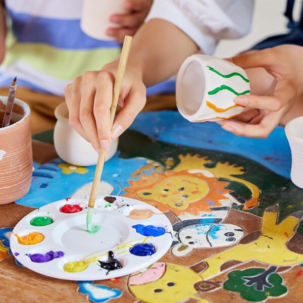 Pottery Wheel Kit for Kids - Air Dry Clay Craft Ages 6-12